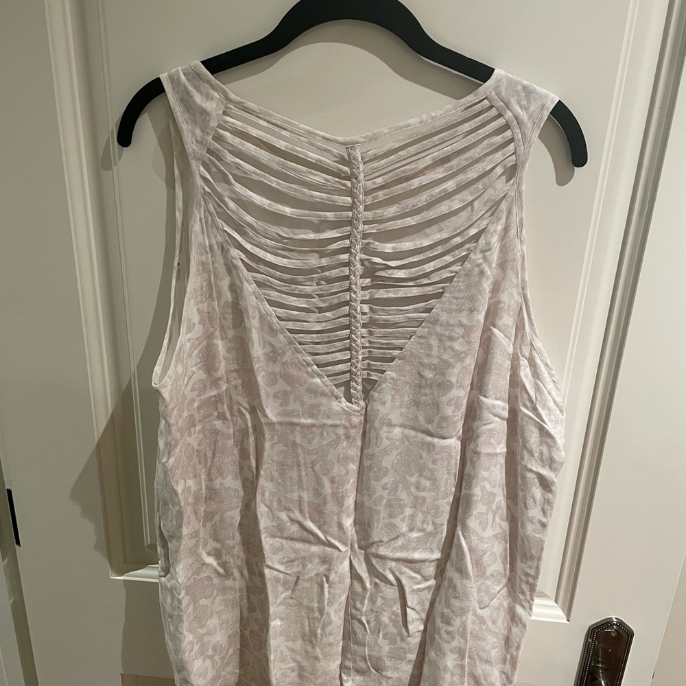 GF Cream & Light Pink Tank Shell - Picture 4 of 4